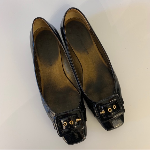 Etienne Aigner Shoes - Etienne Aigner Black Flats